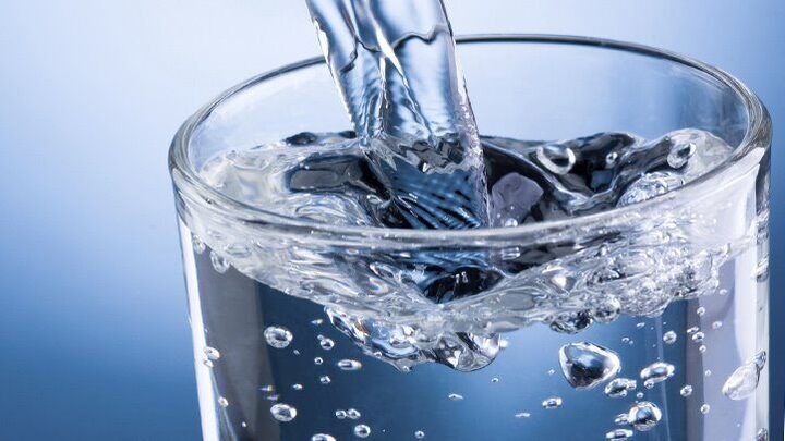 Glass of water
